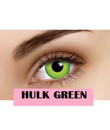 Hulk Green Crazy Lens 90 days 